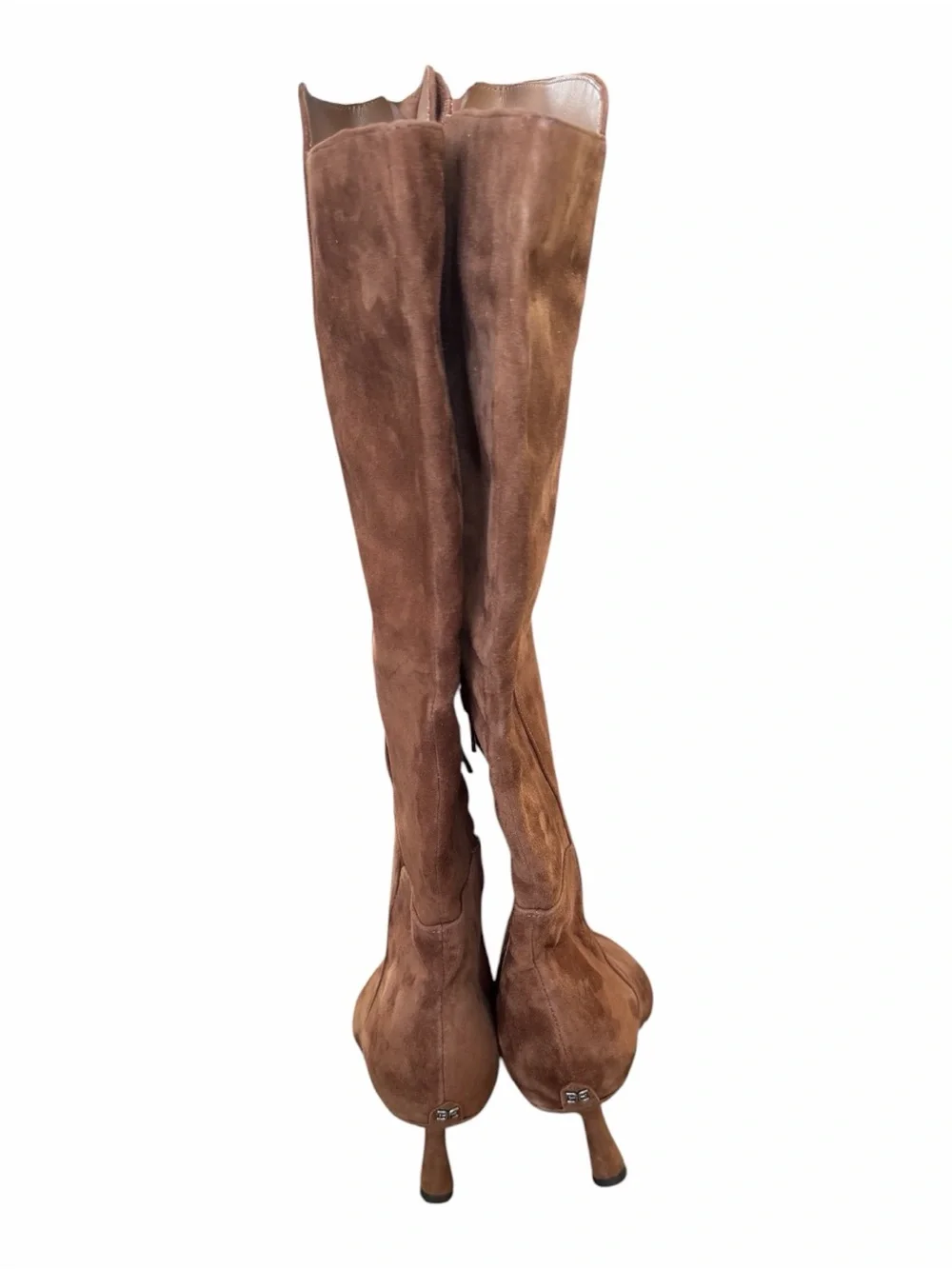 Sam Edelman Brown Suede Over-the-Knee Pointed-Toe Boots
